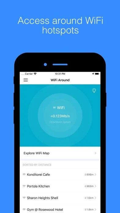ภาพหน้าจอของ WiFi Around - Nearby Hotspots