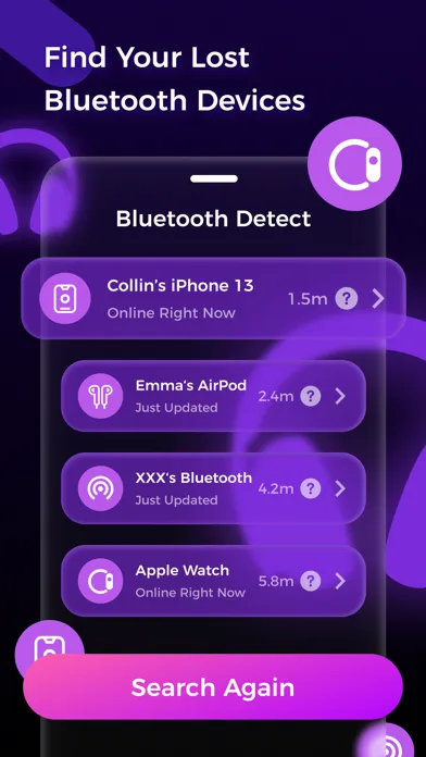 ภาพหน้าจอของ Wireless Tracker: Find Device