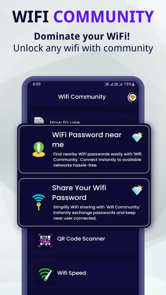 Wifi Community سکرین شاٹس