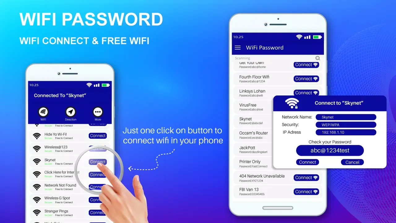 WiFi Password Master Key Show Screenshots