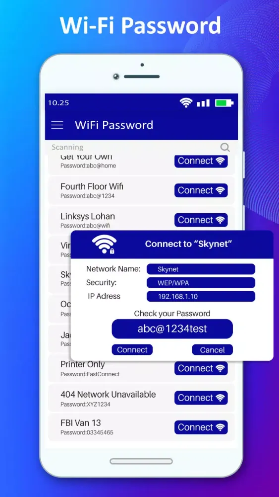 WiFi Password Master Key Show Screenshots