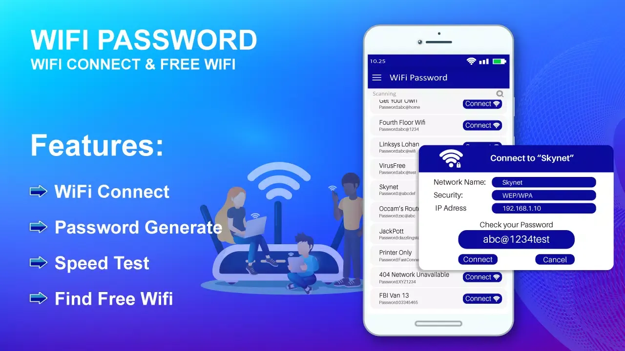 WiFi Password Master Key Show Screenshots