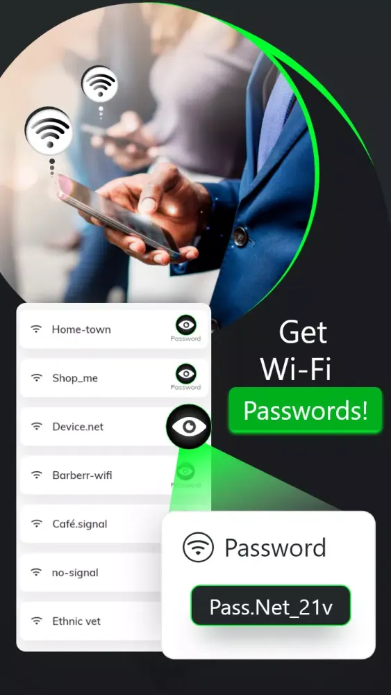 تصاویر WiFi Password Master