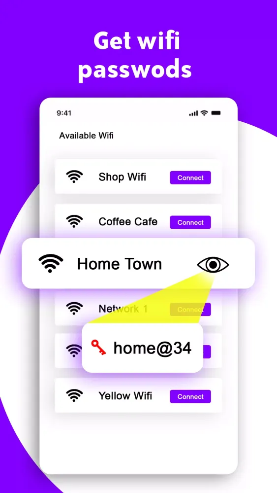WIFI Password Show: Key wifi Screenshots