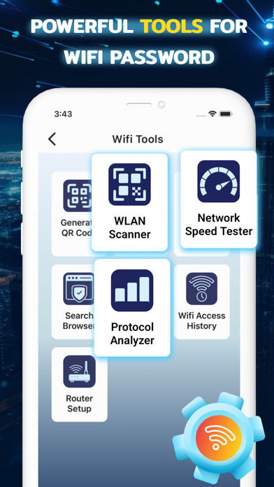 ภาพหน้าจอของ WiFi Password Finder & Connect