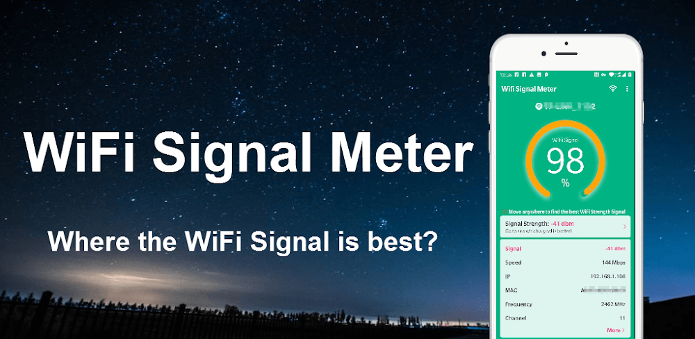 WiFi Signal Strength Meter