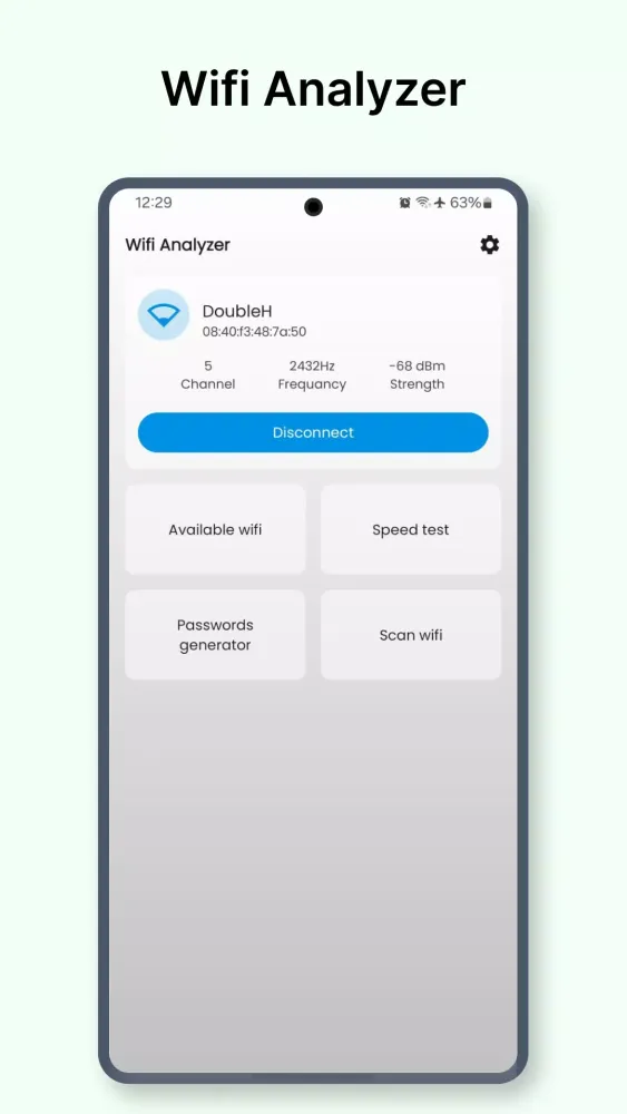 WiFi Analyzer: WiFi Speed Test Screenshots