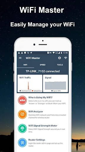 Zrzuty ekranu WiFi Router Master & Analyzer