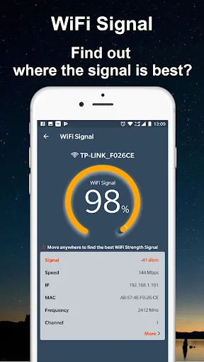 Zrzuty ekranu WiFi Router Master & Analyzer