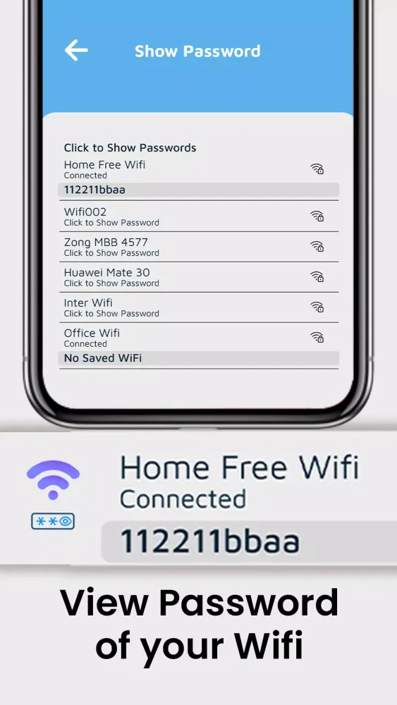 Wifi Password Show Master key应用截图
