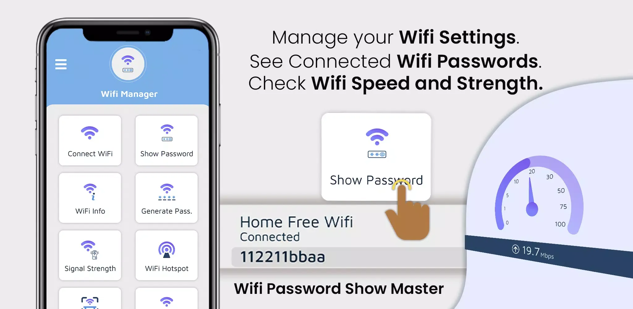 Wifi Password Show Master key应用截图