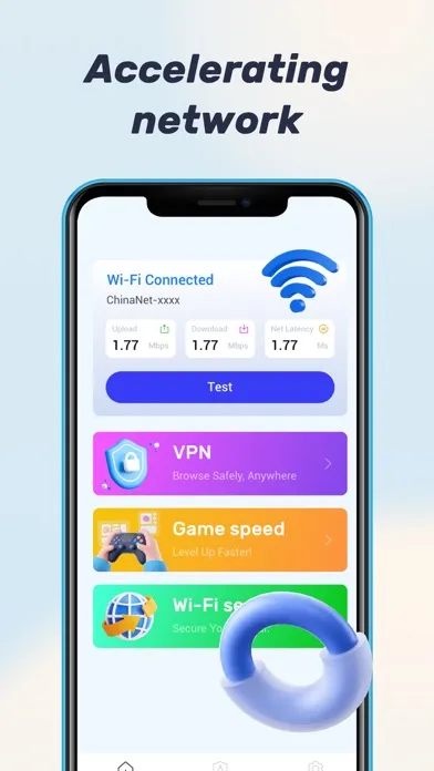 Ảnh chụp màn hình của WiFi Assistant - Net analysis