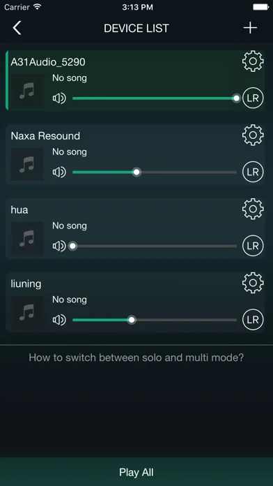 iLive Wi-Fi Screenshots