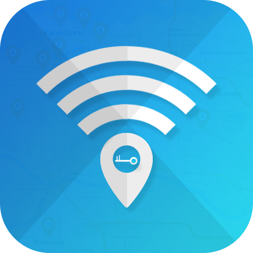 Wifi map & Password key Show Wifi map & Password key Show
