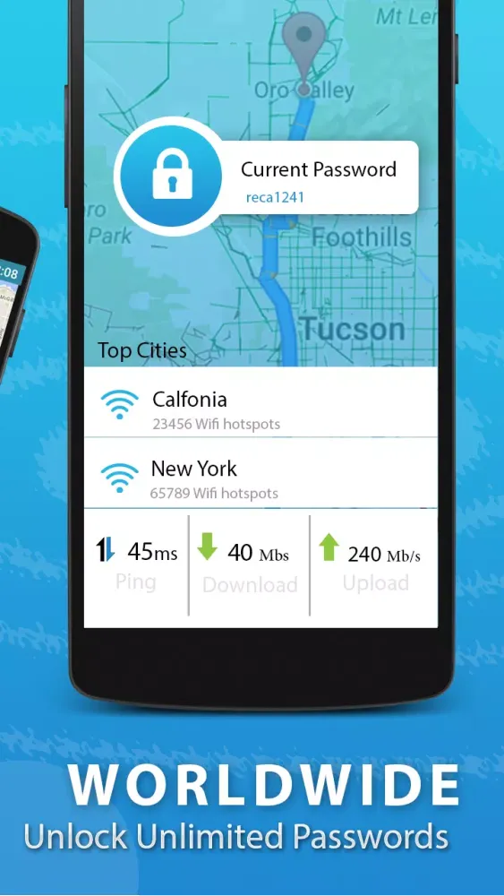 Captures d'écran de Wifi map & Password key Show