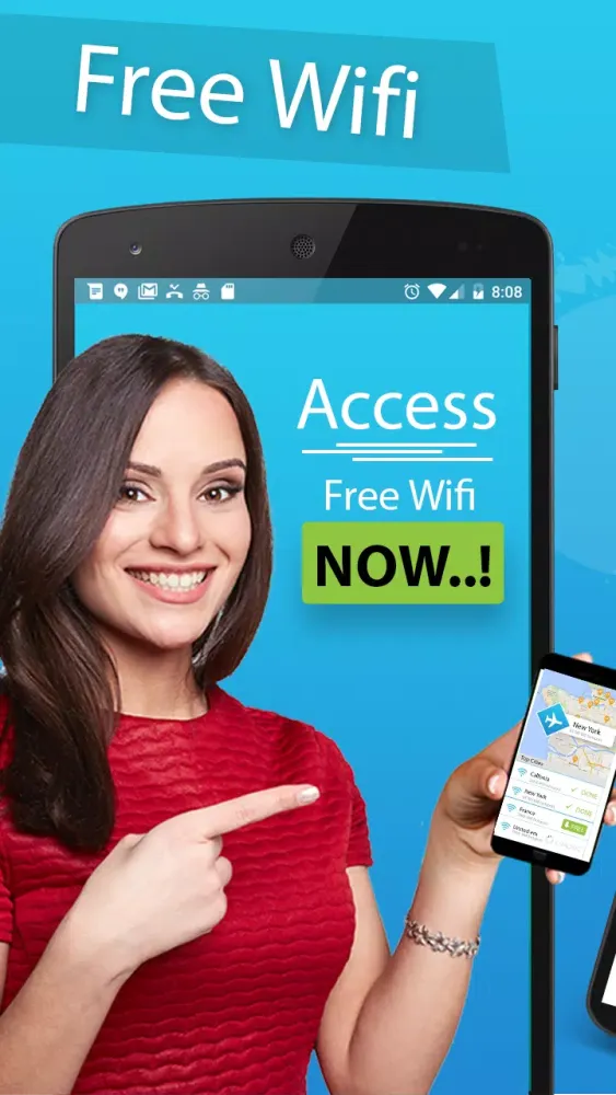 Captures d'écran de Wifi map & Password key Show