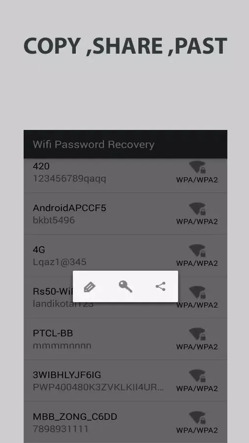 Free Wifi Password Recovery Ekran Görüntüleri