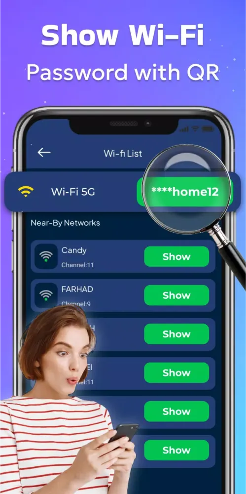 Wifi Analyzer Show Password Screenshots