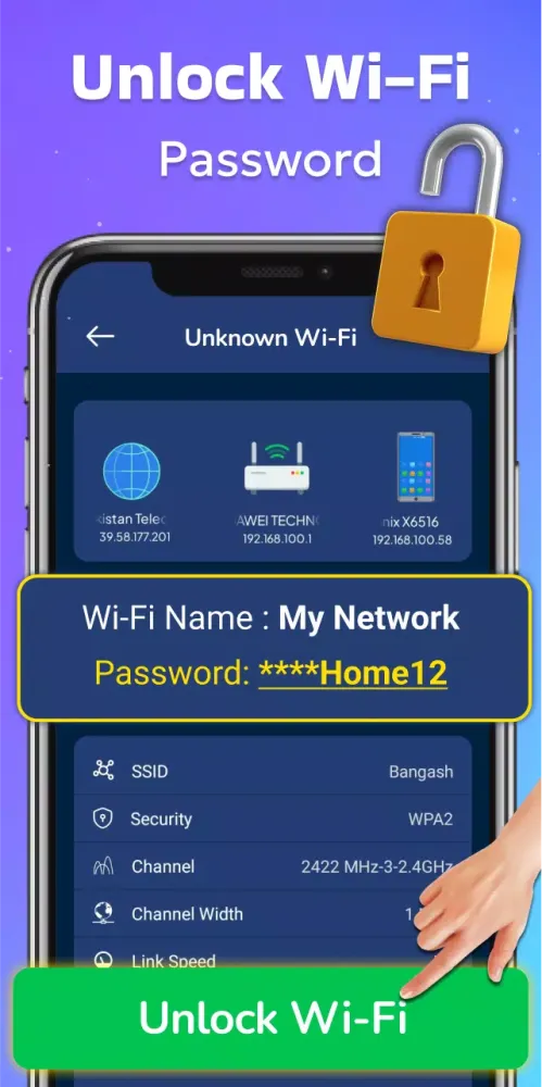 Wifi Analyzer Show Password Screenshots
