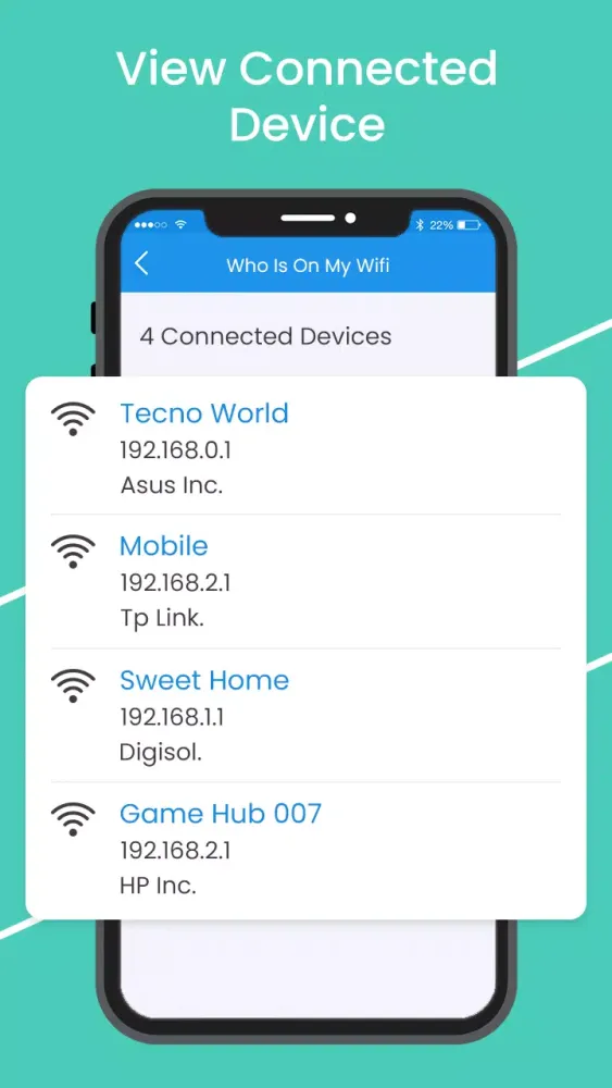 Capturas de tela do Wifi Password Viewer・Generator