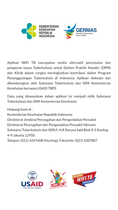 Capturas de tela do WiFi TB (Wajib Notifikasi TB)