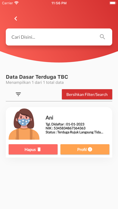 Capturas de tela do WiFi TB (Wajib Notifikasi TB)