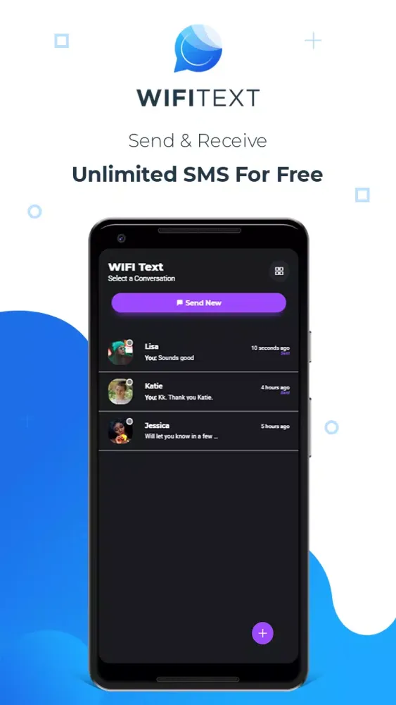 WiFiText: Send SMS + MMS Texts Screenshots