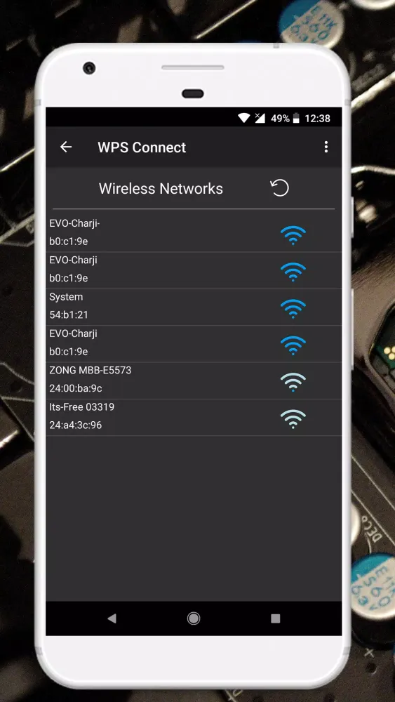 Captures d'écran de WiFi ToolKit