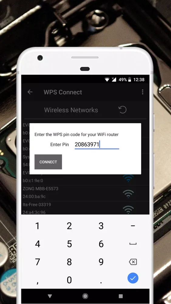 Captures d'écran de WiFi ToolKit
