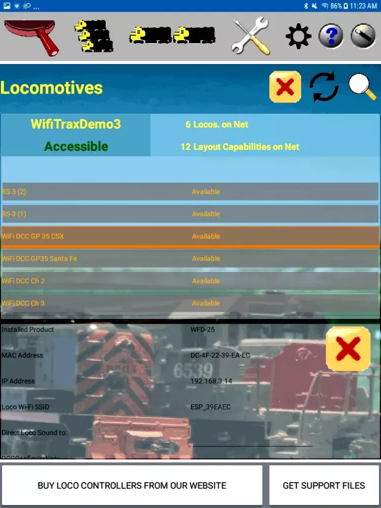 Capturas de tela do Loco Operator 3