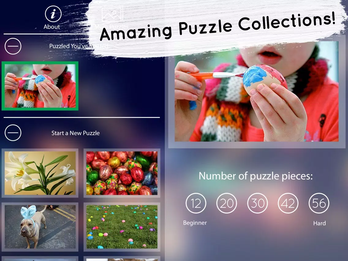 Tangkapan layar Venn Easter: Overlapping Jigsaw Puzzles iPad 