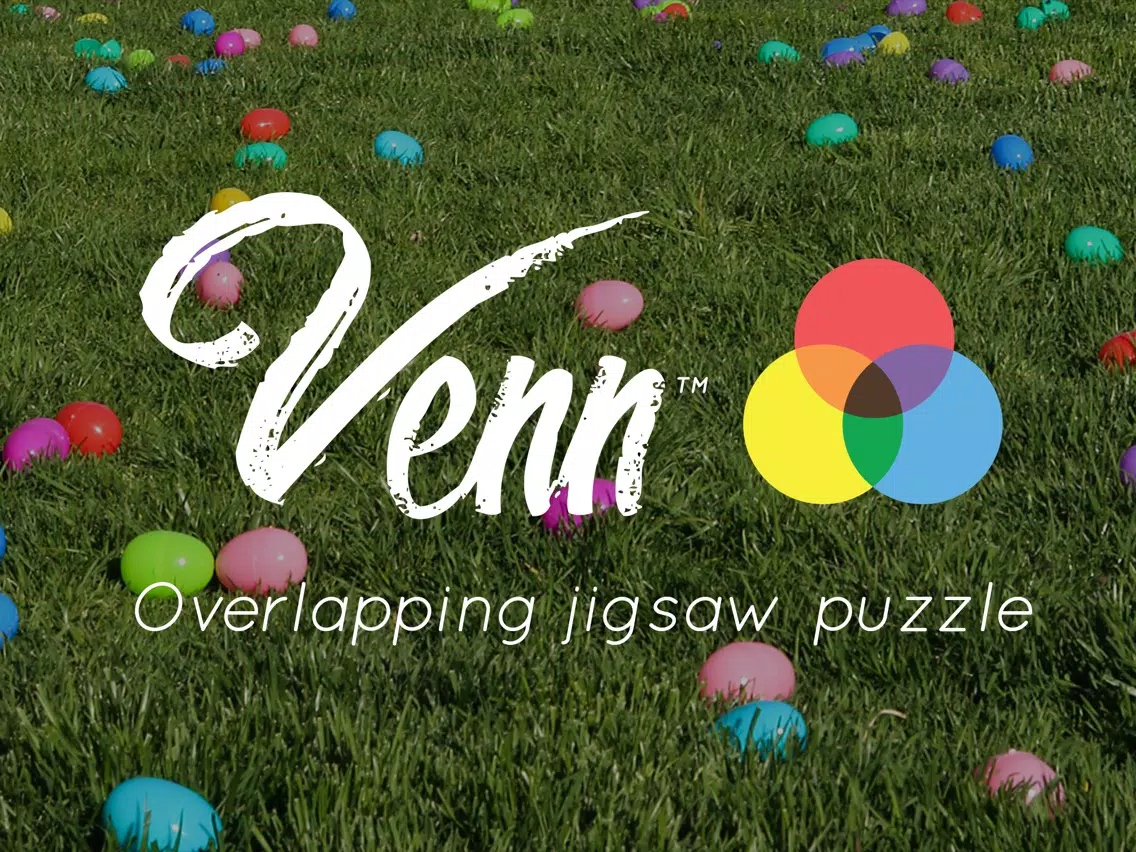 Tangkapan layar Venn Easter: Overlapping Jigsaw Puzzles iPad 