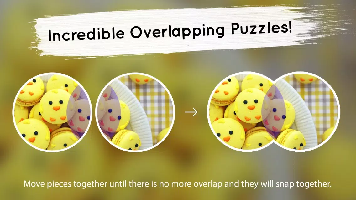 Tangkapan layar Venn Easter: Overlapping Jigsaw Puzzles