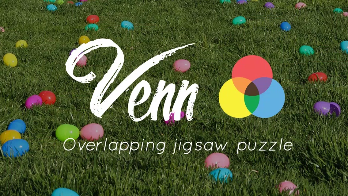 Tangkapan layar Venn Easter: Overlapping Jigsaw Puzzles