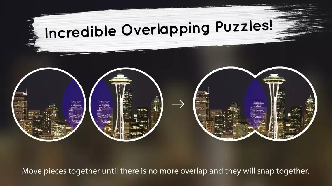 Venn Skylines: Jigsaw Puzzle Screenshots