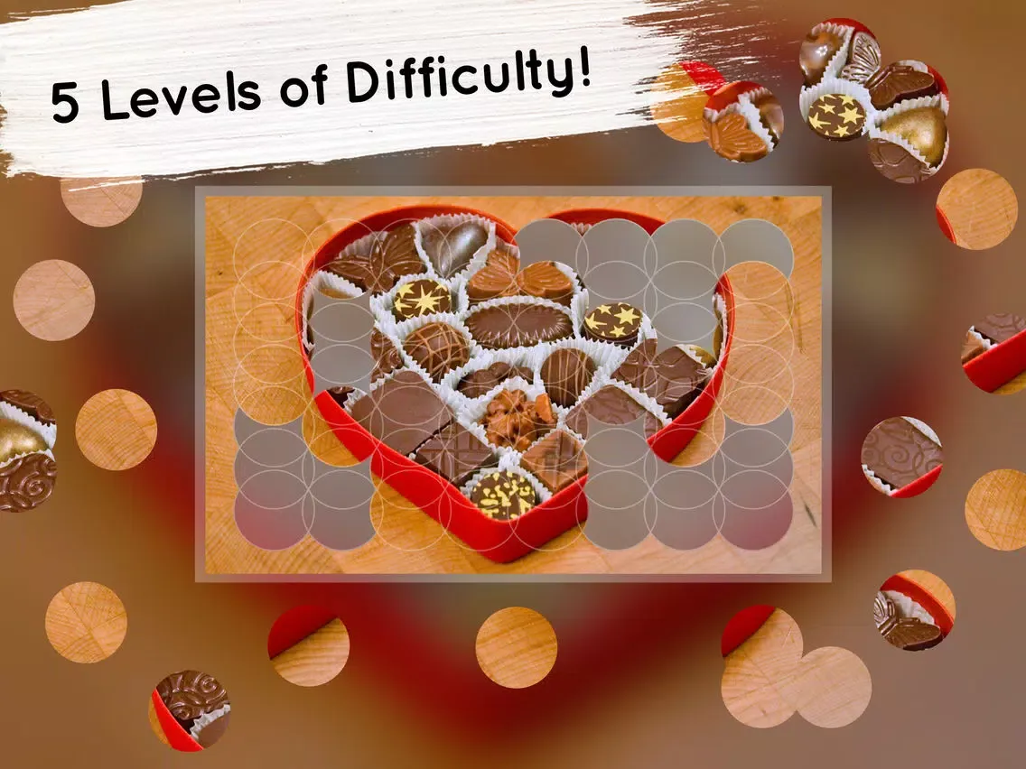 Captures d'écran de Venn Valentine's Day: Overlapping Jigsaw Puzzles iPad 