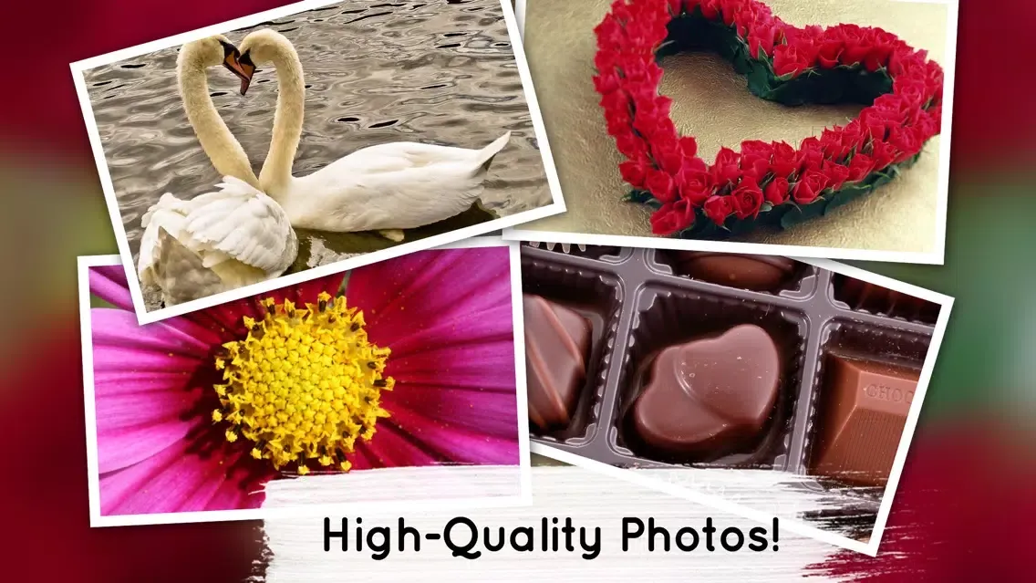 Captures d'écran de Venn Valentine's Day: Overlapping Jigsaw Puzzles