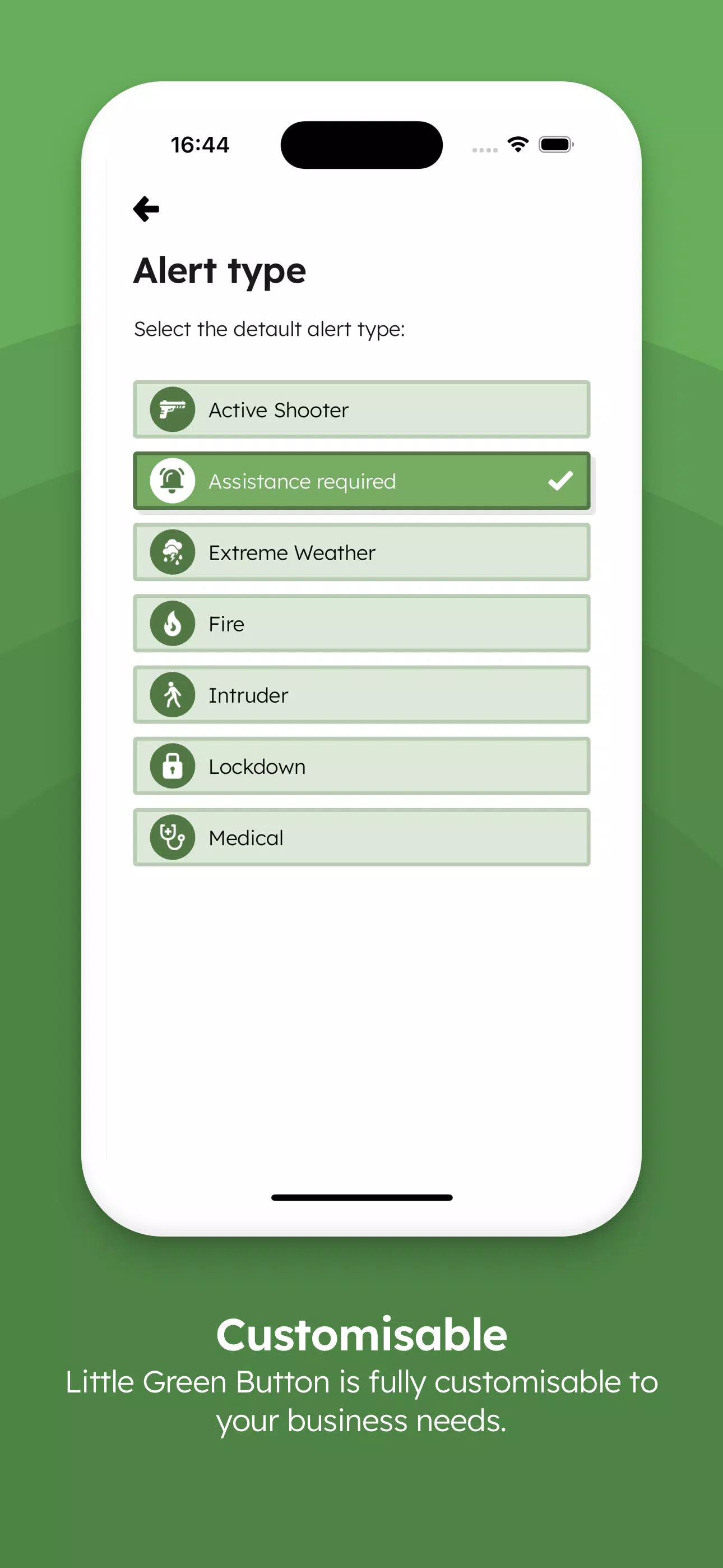 Little Green Button скриншоты приложения6