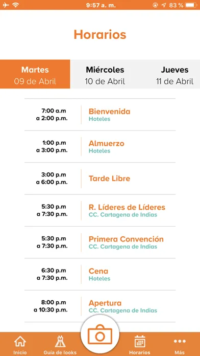 Captures d'écran de Eventos Yanbal
