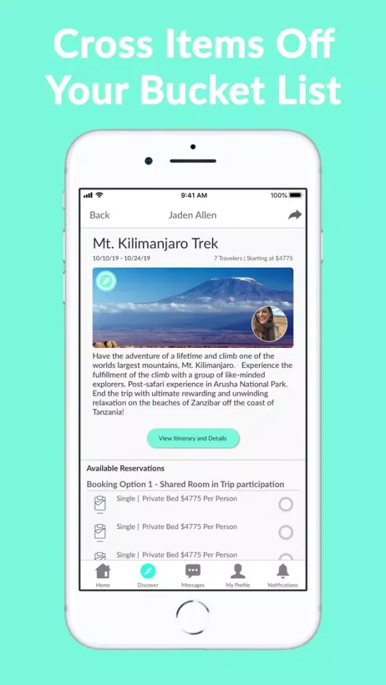 Скриншоты WiGo Trips Group Travel