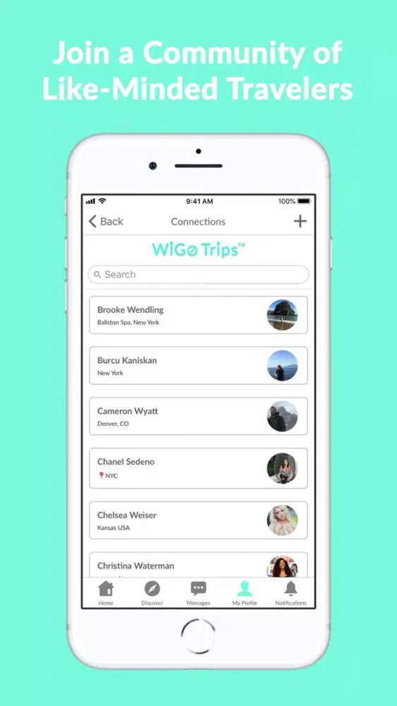 Скриншоты WiGo Trips Group Travel