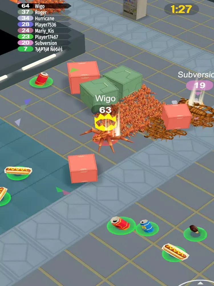 Spider.io: Swarm Evolution iPad  स्क्रीनशॉट