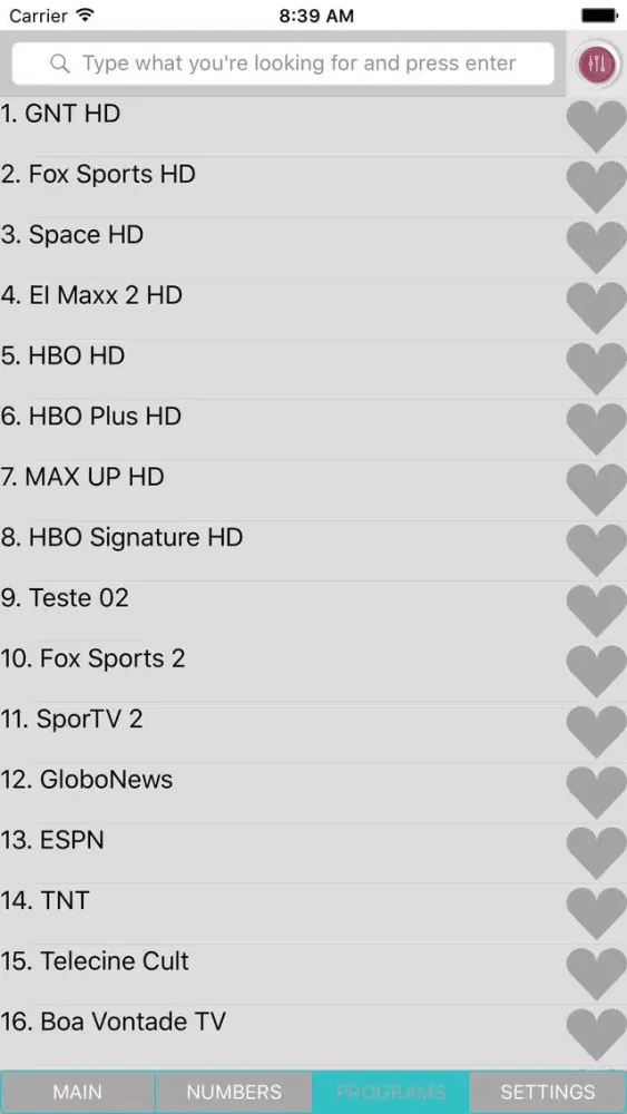 Duosat Next UHD Screenshots
