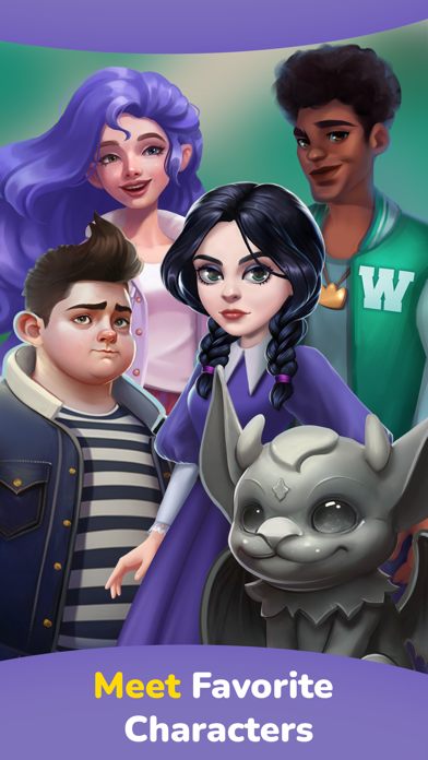 Tangkapan skrin Weekday Merge - Mystery Game