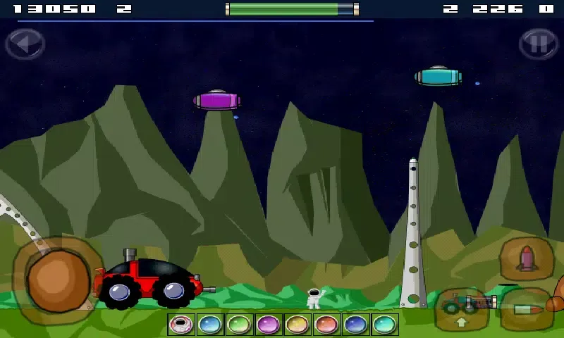 Space Rover سکرین شاٹس