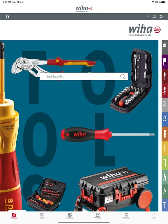 Wiha – der digitale Katalog iPad 应用截图