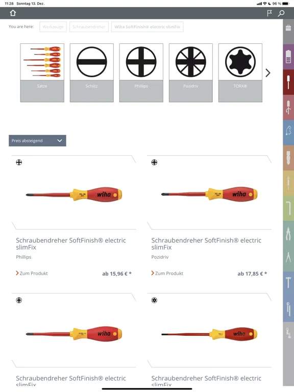 Wiha – der digitale Katalog iPad 应用截图