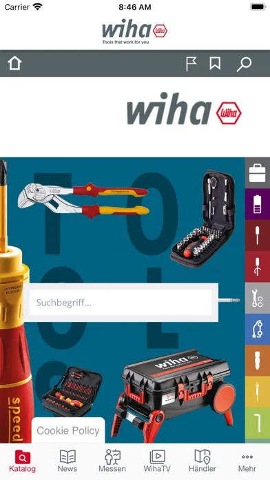Wiha – der digitale Katalog应用截图