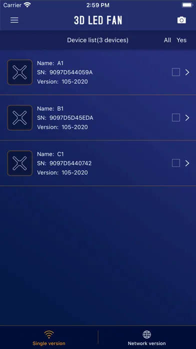 3D LED FAN Screenshots