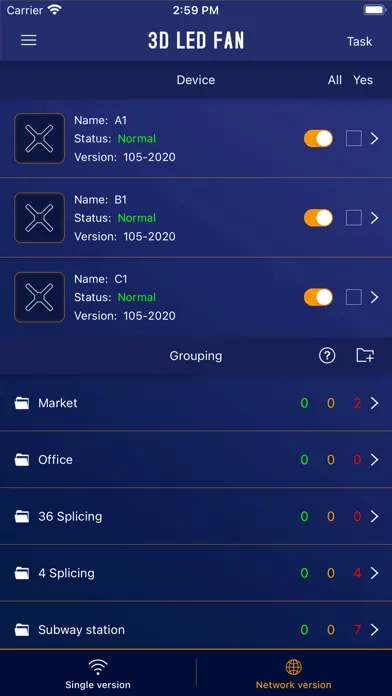 3D LED FAN Screenshots